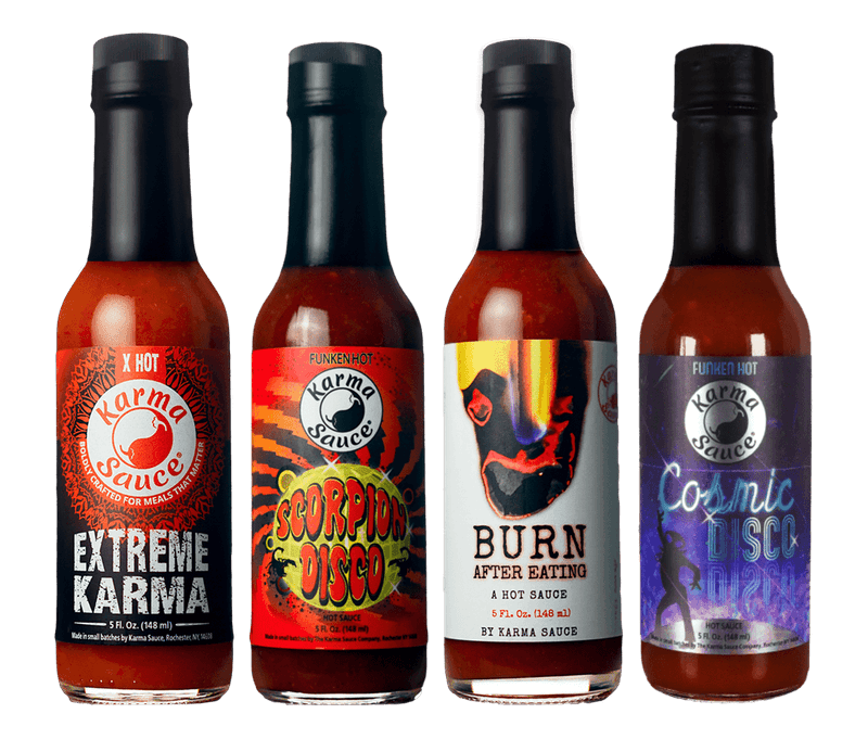 Do a hot sauce pairing approach