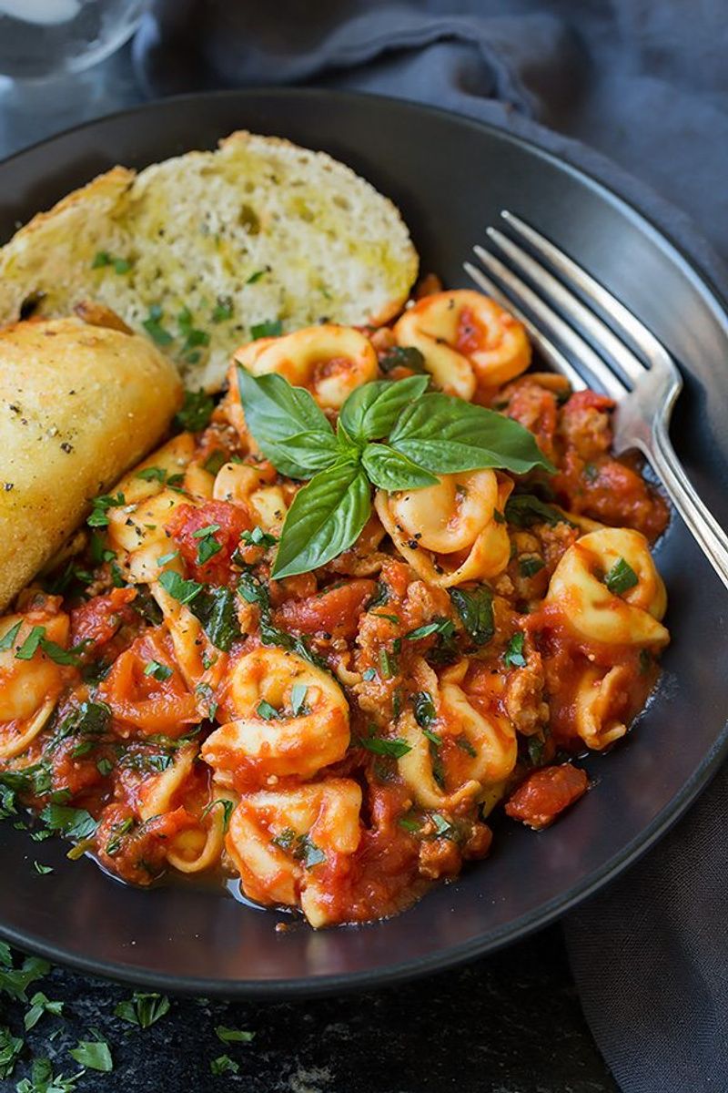 Tortellini With Marinara