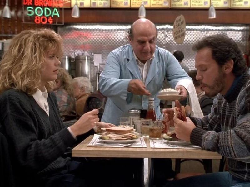 The steak dinner (When Harry Met Sally)