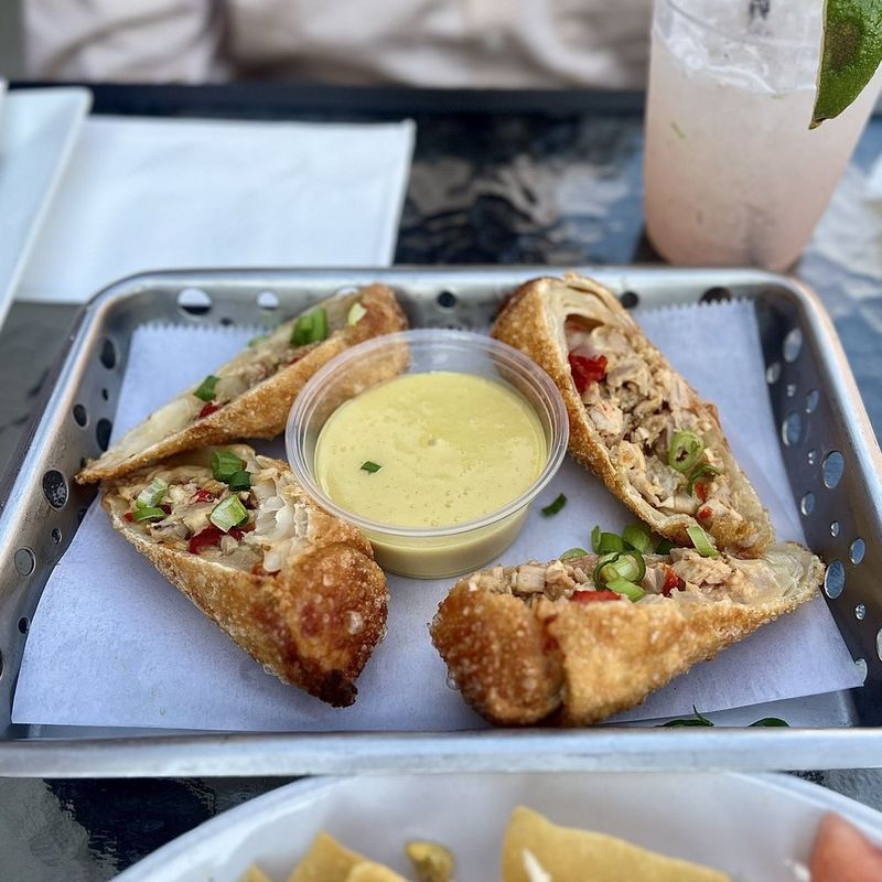 Stuffed Ham Egg Roll