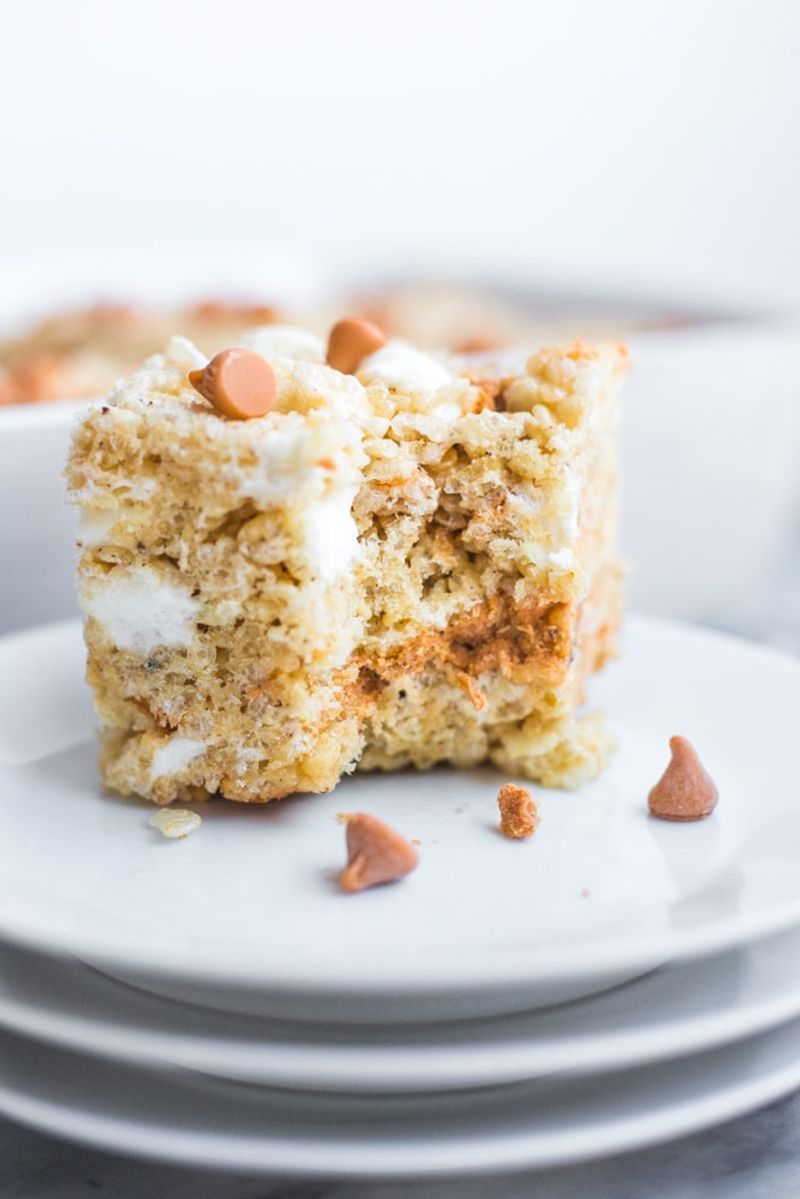 Butterscotch Rice Krispie Treats