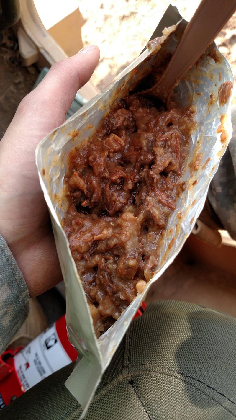 Turkey “chunks” or turkey pieces in gravy