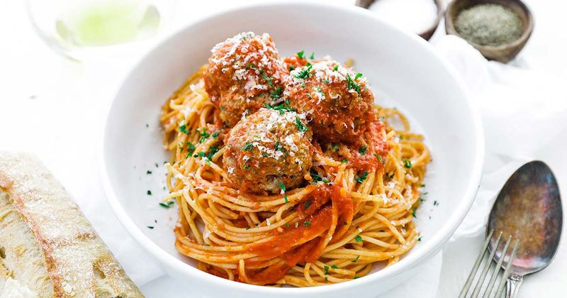 Meatballs With Spaghetti