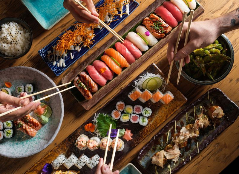 Nevada: All-you-can-eat sushi (to-go party trays)