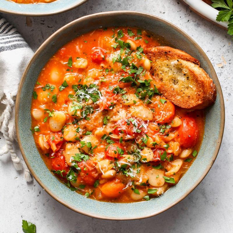 Tomato And White Bean Stew