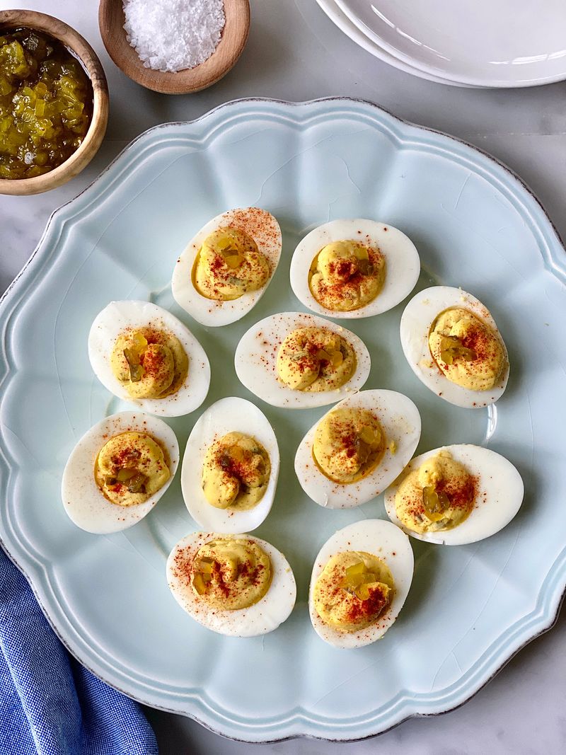 Deviled Eggs with Relish