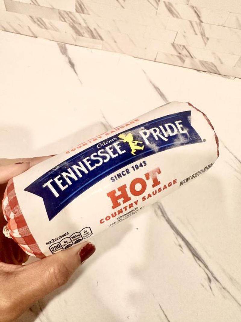 Odom’s Tennessee Pride Hot Breakfast Sausage Roll