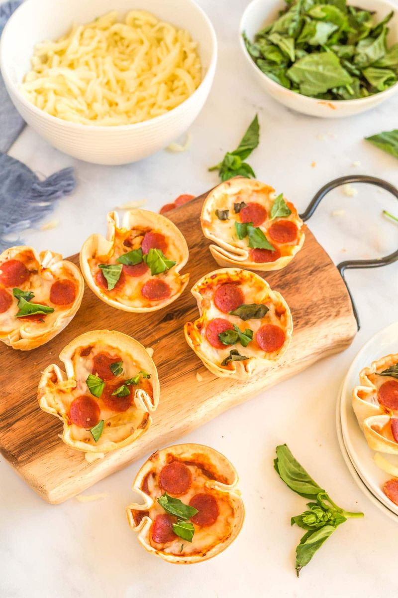 Tortilla Pizza Bites