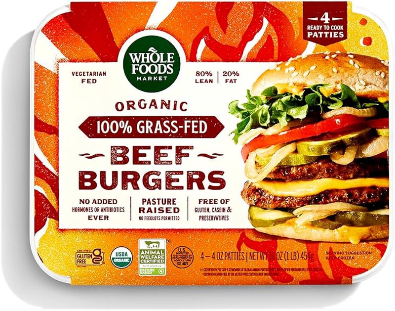 365 by Whole Foods Grass-Fed Beef Patties