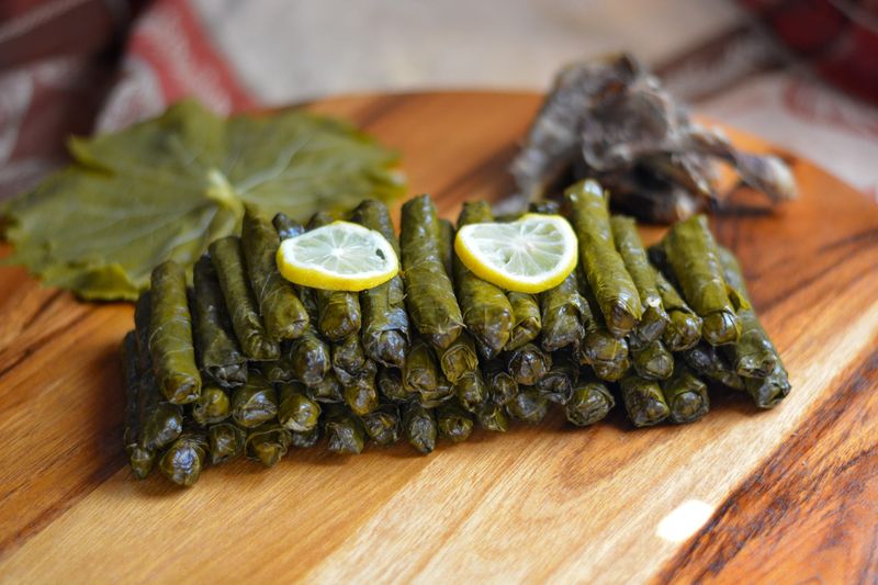Stuffed Grape Leaves