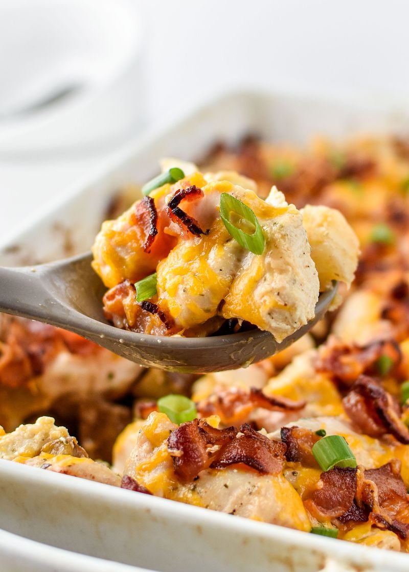 Chicken and Potato Ranch Bake