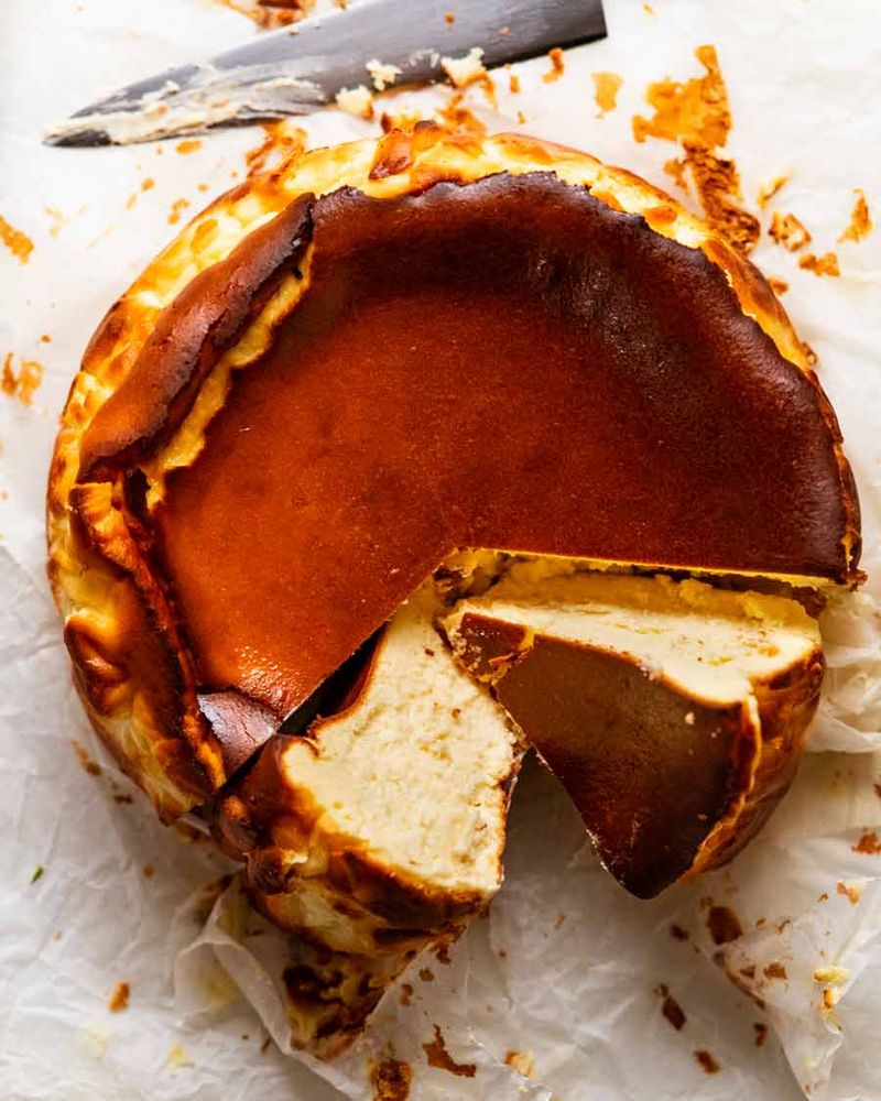 Basque “Burnt” Cheesecake