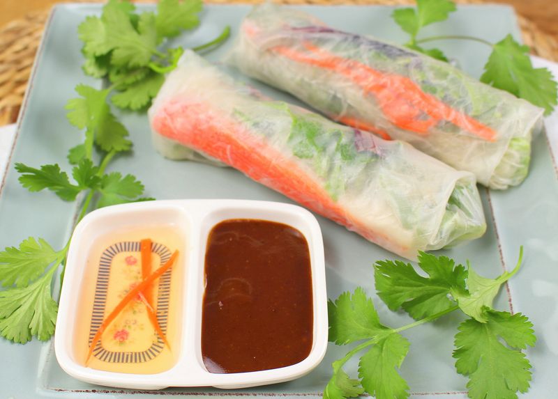 Vietnamese Crab Spring Rolls