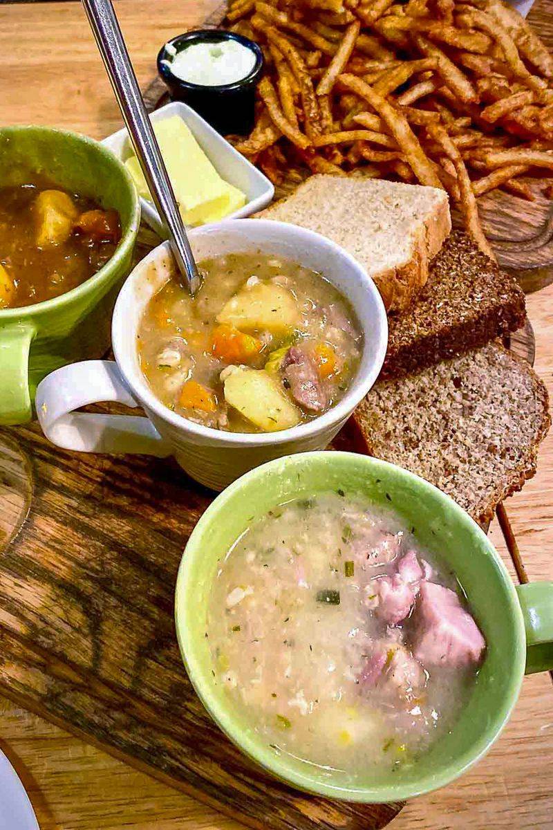 Irish Potato Soup With Soda Bread