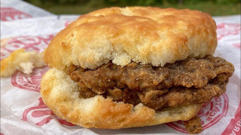 Hardee’s Country Fried Steak Biscuit
