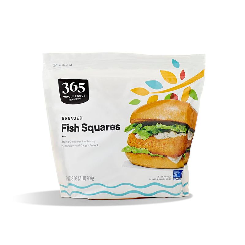 Whole Foods 365 Breaded Fish Fillets (store brand, where available)