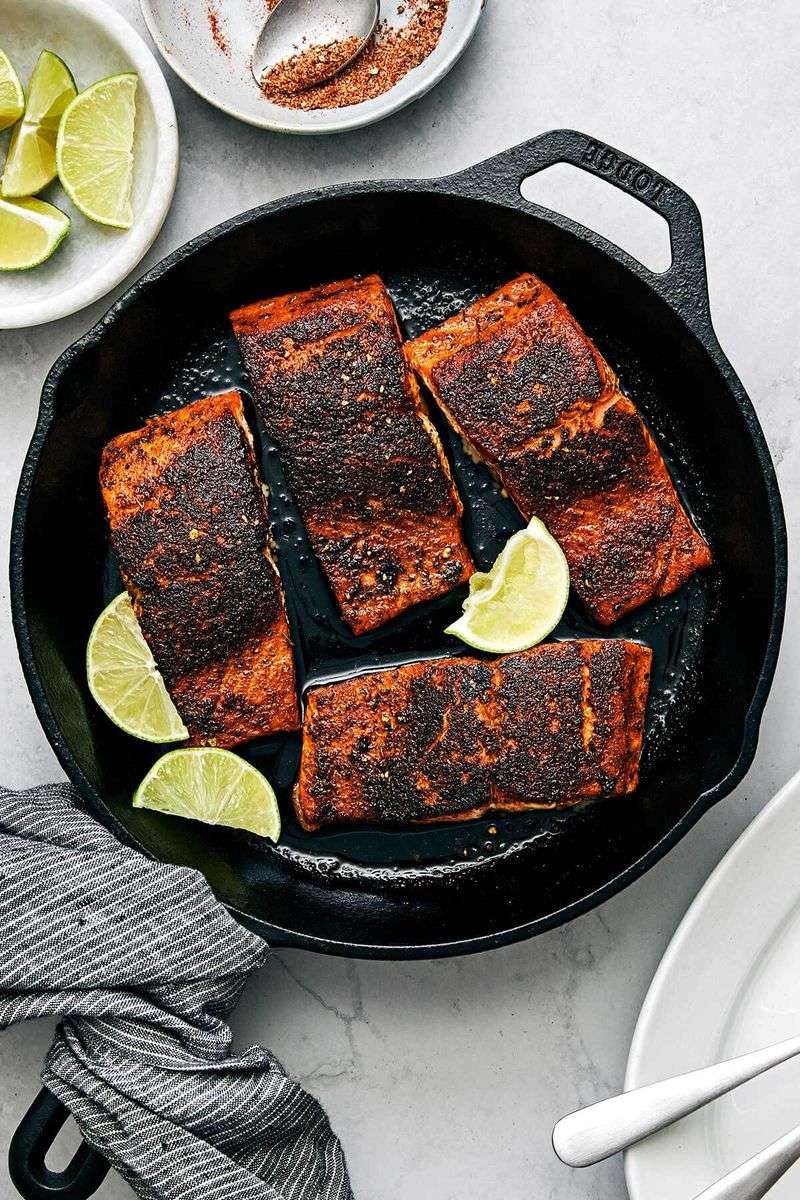 Blackened Cajun Salmon