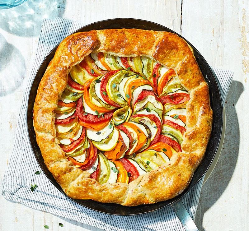 Ratatouille Style Pie