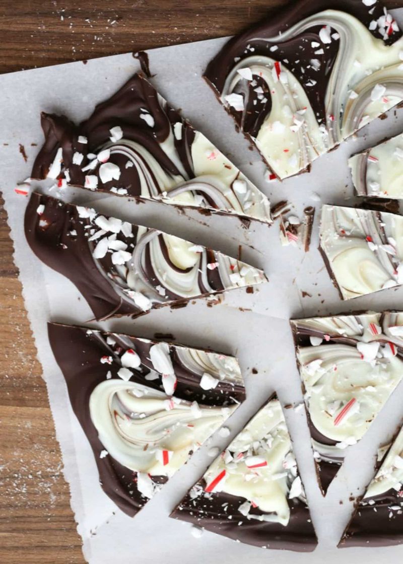 Peppermint Bark Swirls