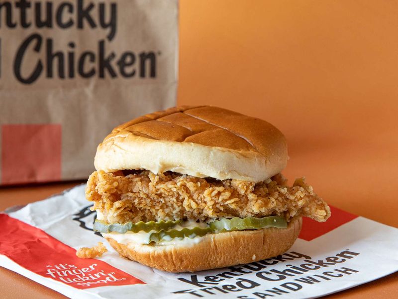 KFC Classic Chicken Sandwich