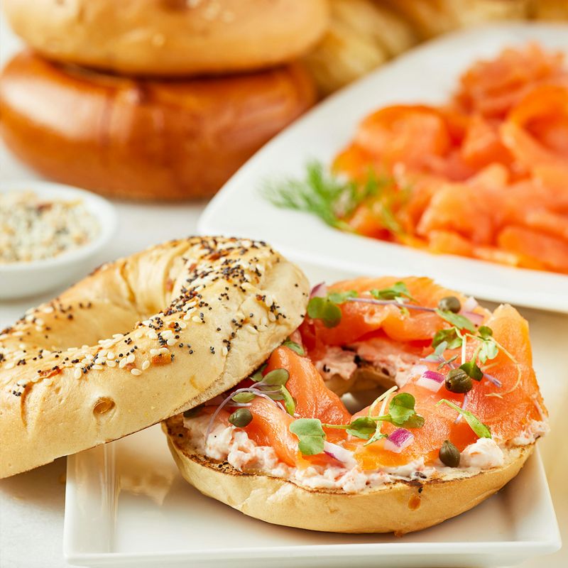Smoked Salmon Bagel (Washington)