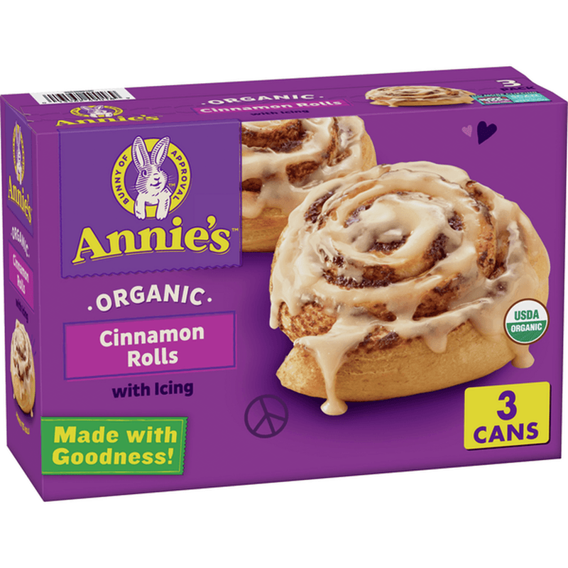Annie’s Organic Cinnamon Rolls