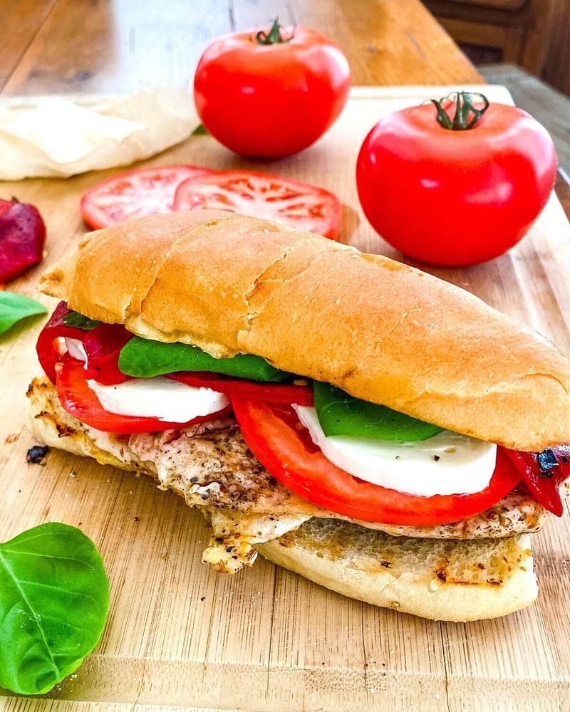 Caprese Chicken Sub