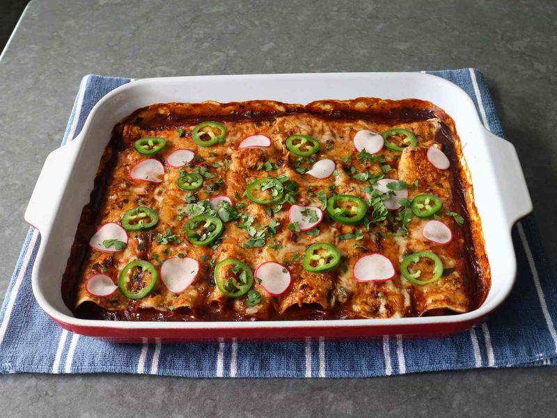 Shrimp Enchiladas