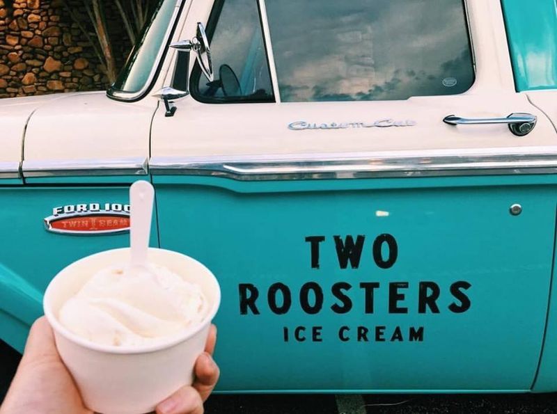 Two Roosters Ice Cream Truck