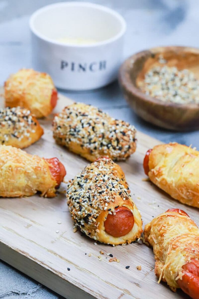 Everything Bagel Breakfast Dogs