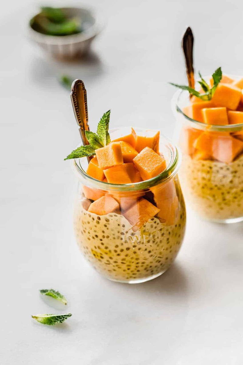 Chia Pudding With Mango