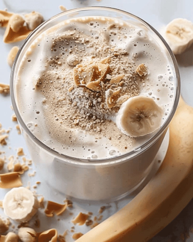 Banana And Peanut Butter Smoothie