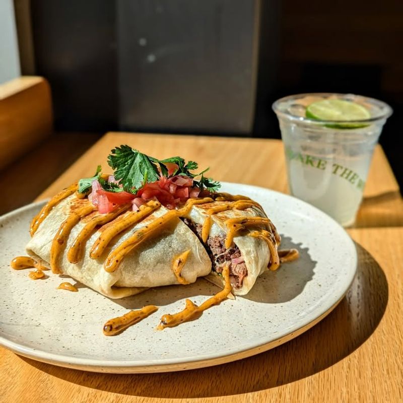 Rhode Island: Portuguese Chouriço Burrito at Tallulah's Taqueria