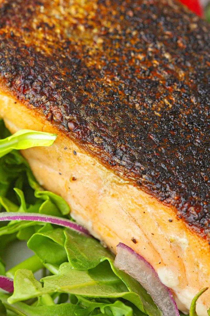 Salmon With Crispy Skin
