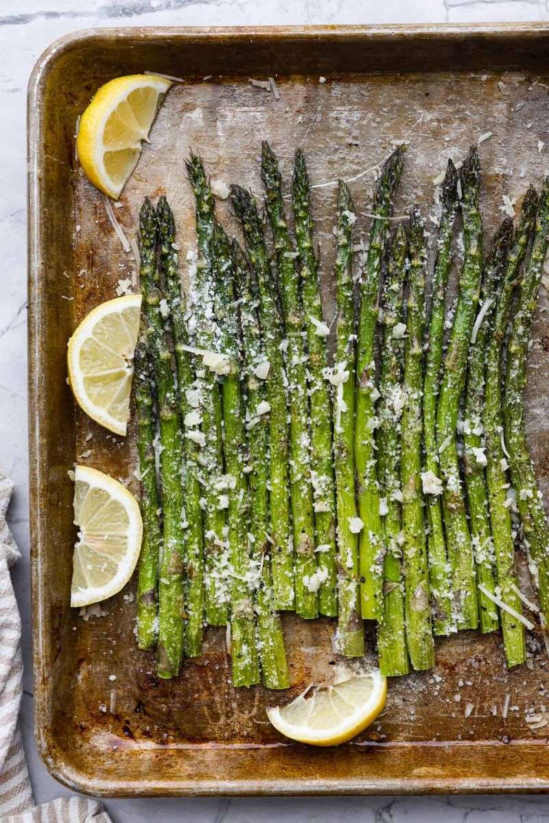 Roasted Asparagus With Lemon Zest