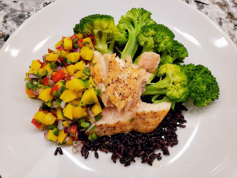 TGI Fridays — Grilled Salmon