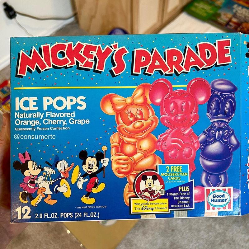 Mickey’s Parade Ice Pops