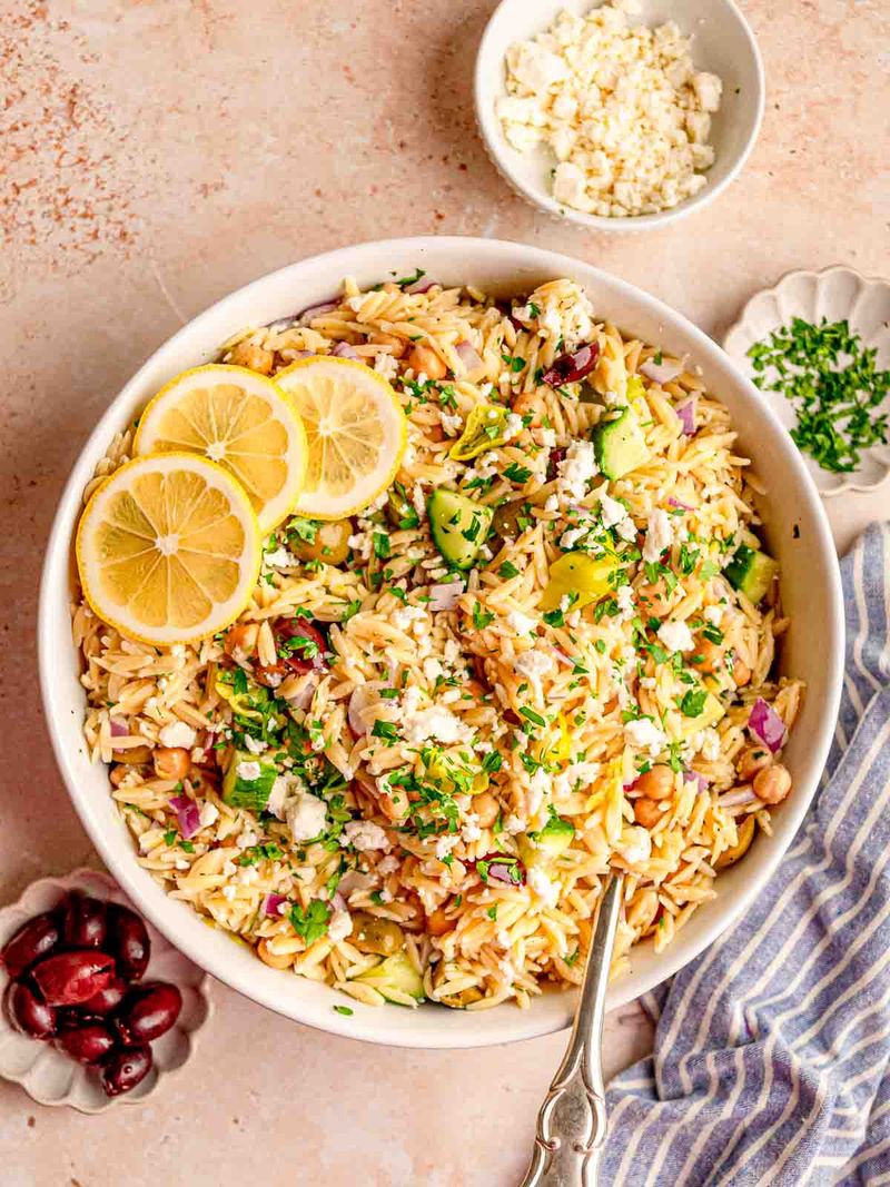 Mediterranean Orzo Salad