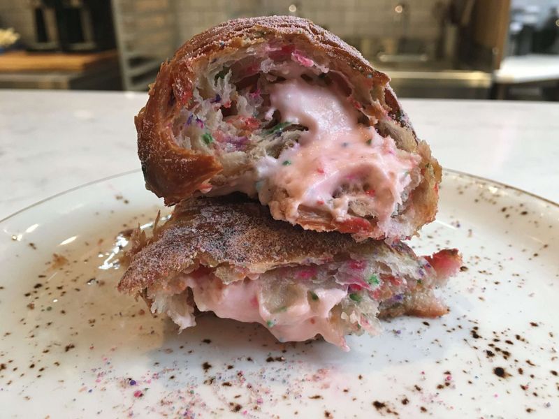 Cookie Dough Stuffed Doughnut (New York)