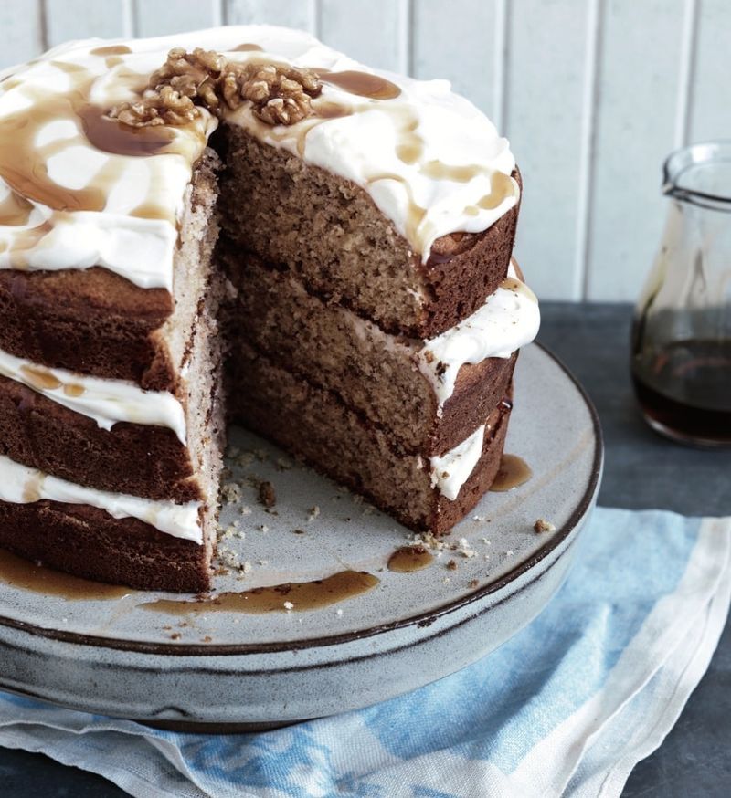 Maple Walnut Cake (New Hampshire)