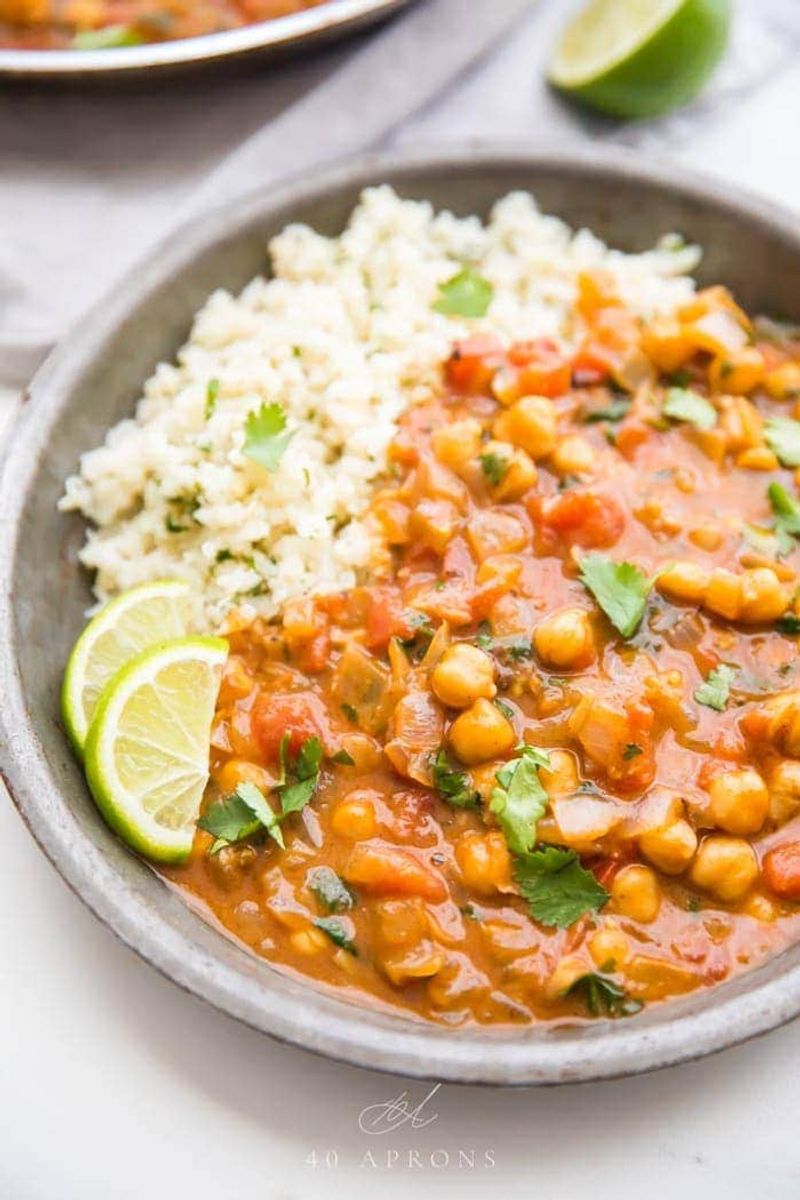 Creamy Coconut Chickpea Curry