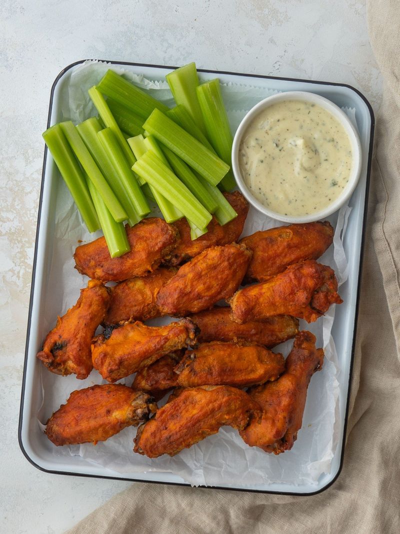 North Carolina Vinegar-Pepper Wings