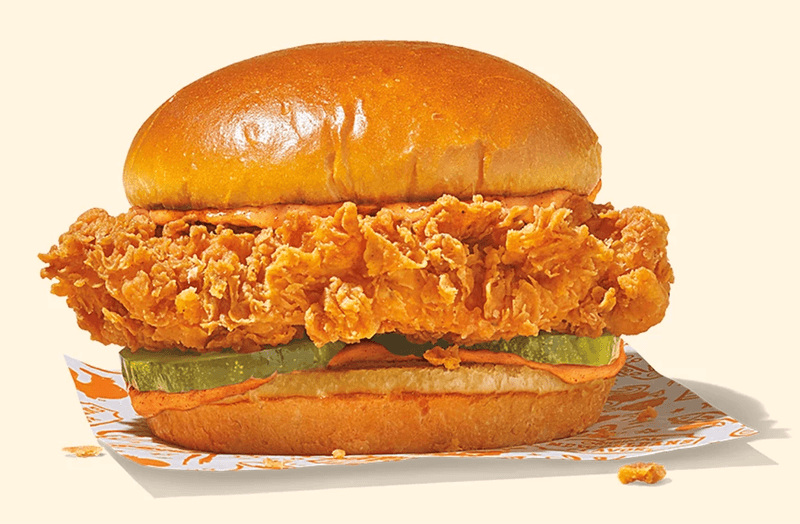 Popeyes Classic Chicken Sandwich A La Carte
