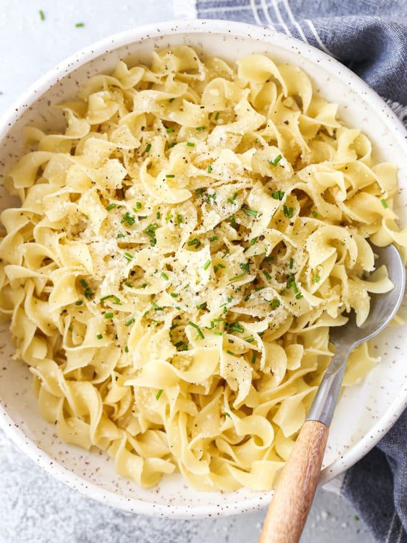 Buttered Noodles With Parmesan