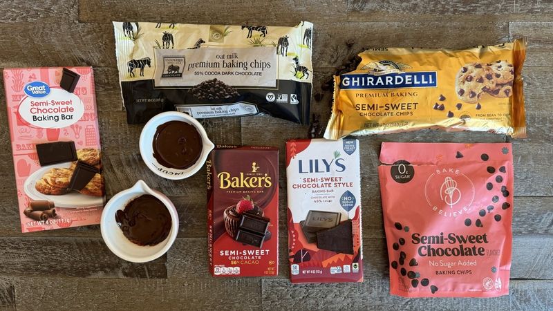 Chocolate chips vs baking bars