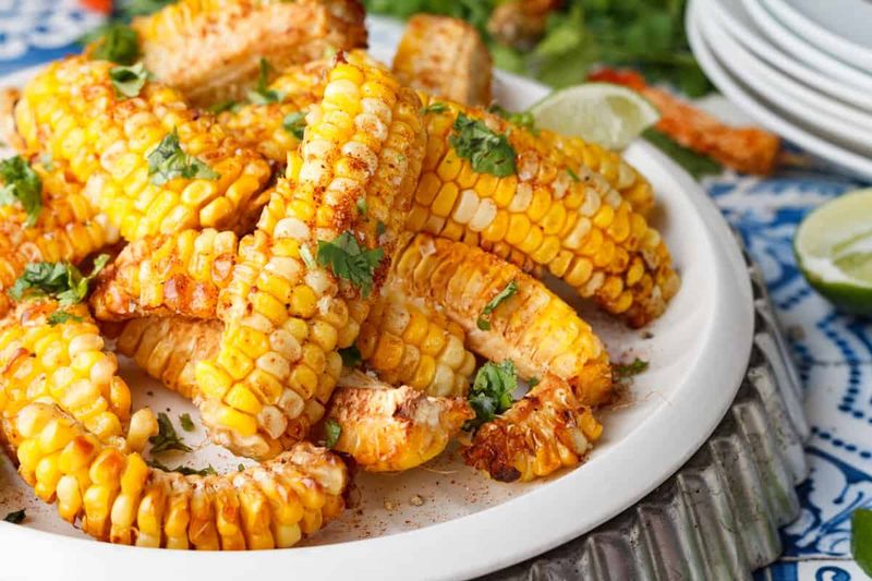 Corn Ribs With Lime And Chili