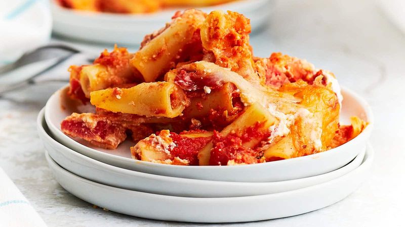 Baked ziti (or a pasta bar)