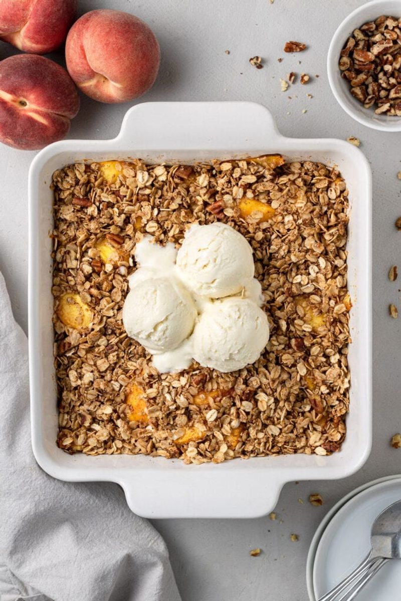 Peach Crisp Lean Cuisine