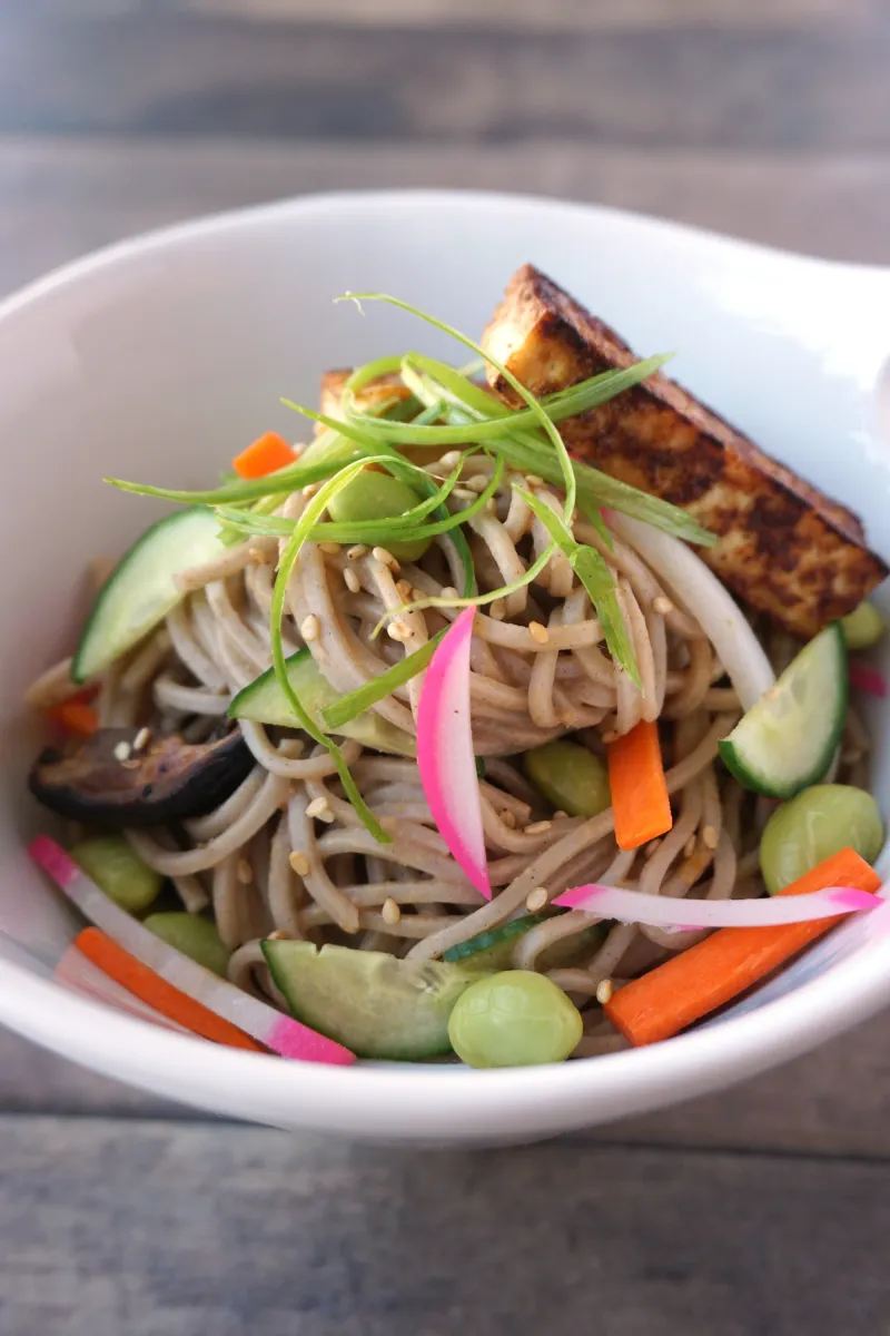 Sesame Ginger Soba Bowls