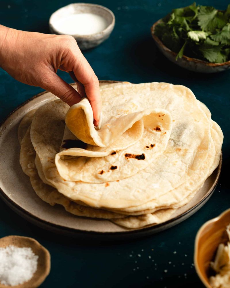 Sourdough Flour Tortillas